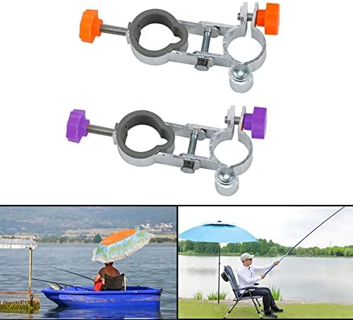 CALIDAKA 2pcs Purple Umbrella Clips Stand Holder