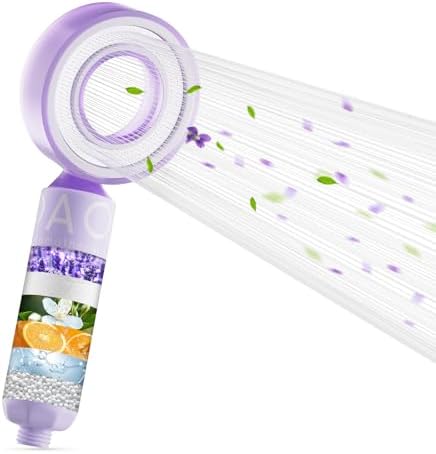 Vitamin C Shower Head with Filter and Lavender Scent
