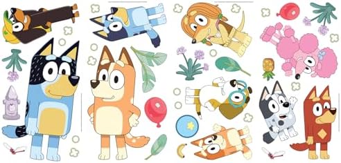 RoomMates Bluey Family and Friends Wall Decals