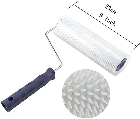 BTMB 23cm Aeration Latex Spiked Roller