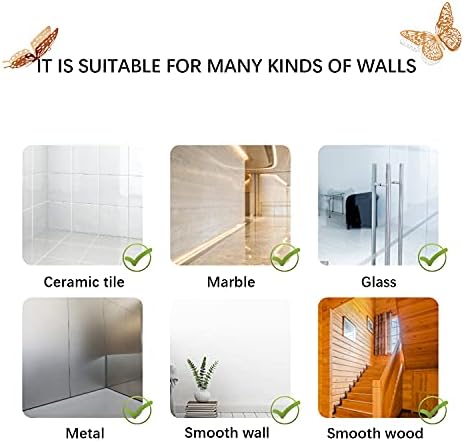 SAOROPEB 3D Butterfly Wall Sticker Decor Set