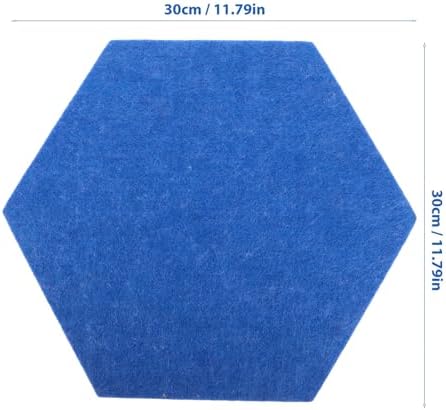 Zerodeko Adhesive Bulletin Board Tiles 5pcs for Office Classroom Decor