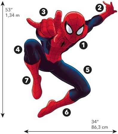 RoomMates Marvel Ultimate Spider-Man Giant Peel and Stick Wall Decals