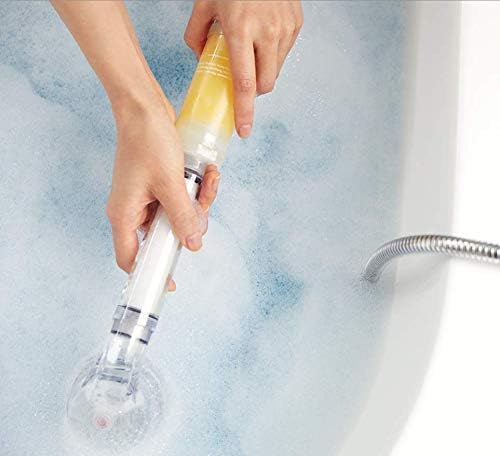 BODYLUV Puresome Perfume Shower Filter - Chlorine Removal Vitamin C Scent Grapefruit Peach