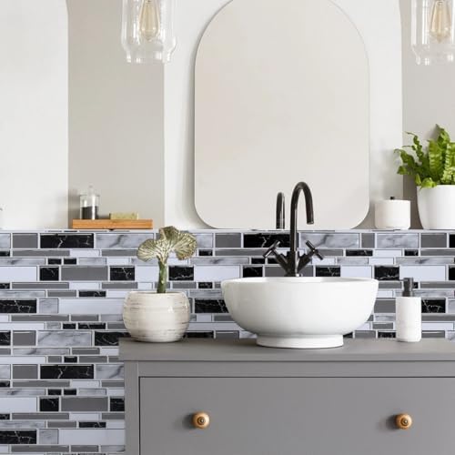 Livebor Peel and Stick Waterproof Kitchen Backsplash Wall Paper