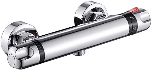 ODOMY Thermostatic Shower Mixer Wall Mount Temperature Control Valve
