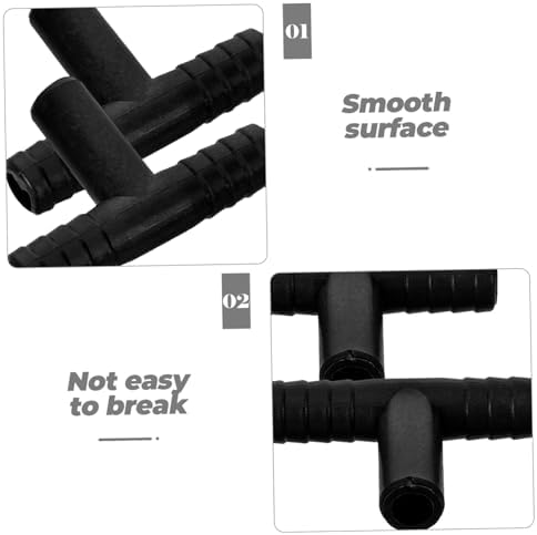 Cabilock 10pcs T-Shaped Hose Splitter for Fountain Accessories