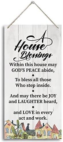 HALUOSI Wooden Decor Sign for Home and Family