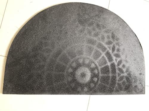 ATOLY Heavy Duty Semicircle Entrance Door Mat 24 x 36