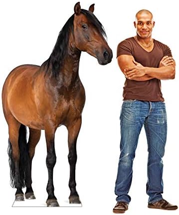 Cardboard People Horse Life Size Cutout Standee