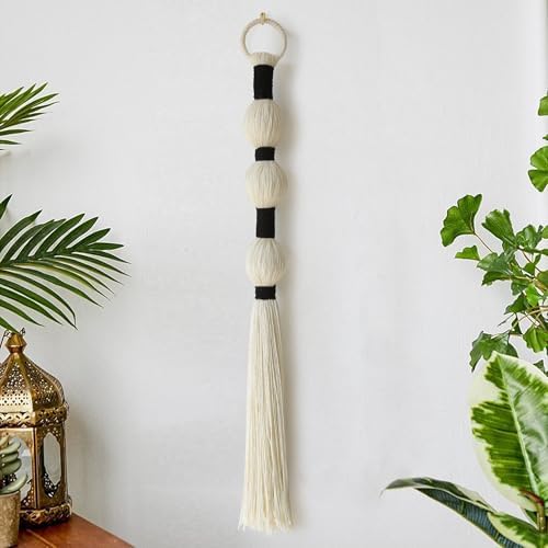 IOWER Macrame Wall Hanging Boho Decor 27 x 23