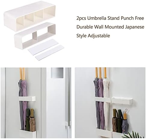 Umbrella Stand with Drip Tray and Height Adjustment