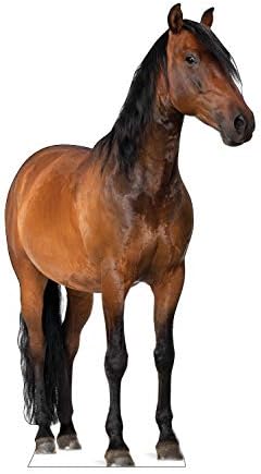 Cardboard People Horse Life Size Cutout Standee