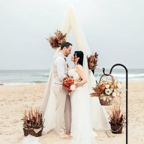 GATSUNS 42 Inch Adjustable Shepherds Hook for Outdoor Decor