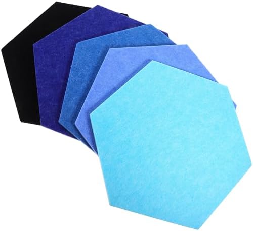 5pcs Felt Bulletin Board Wall Sticker for Office Decoration
