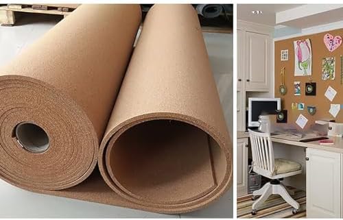Natural Cork Roll for Walls and Floors