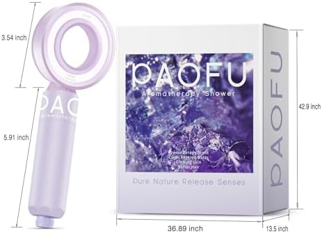 Vitamin C Shower Head with Filter and Lavender Scent