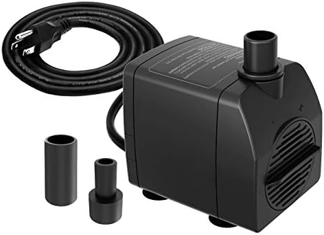 Knifel Submersible Pump 200GPH Ultra Quiet with Overheating Protection