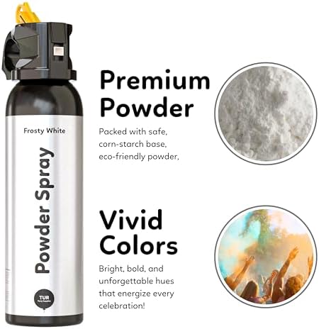 White Smoke Bomb Powder Cannon Biodegradable