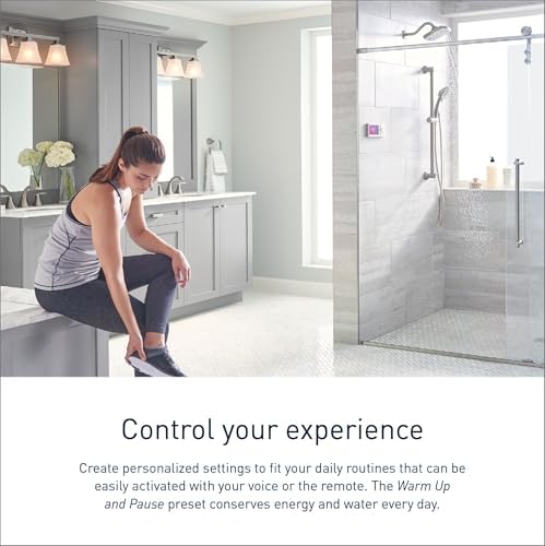 Moen Smart Shower Controller 2-Outlet Matte Black