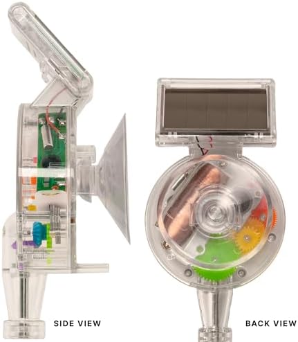 Kikkerland Solar Powered Rainbow Maker - Single Crystal Suncatcher