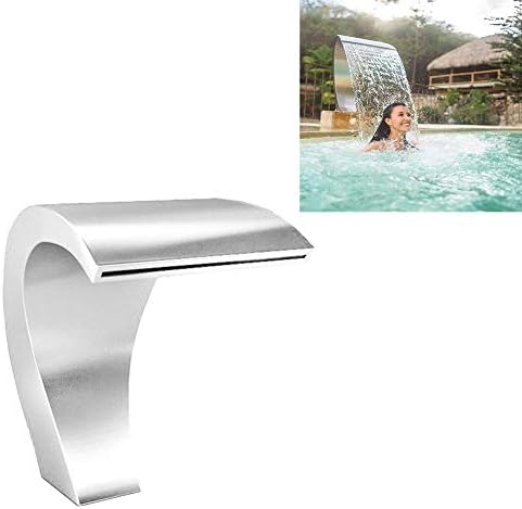 Stainless Steel Pool Fountain Spouts for Waterfall Decorations