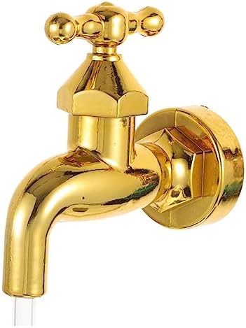Totority Floating Water Tap Fountain Decor Outdoor Garden