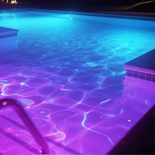 Creatrek Pool Lights with Remote 4 Pack
