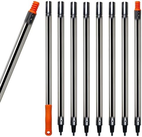 8 PCS Paint Roller Extension Pole Set