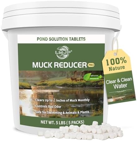 LMJP Muck Reducer 5LB Tablets for Ponds and Lakes