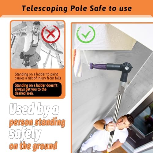Frebuta Multi-Purpose Splice Extension Pole 2ft-11ft