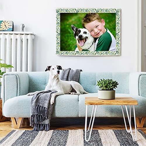 59ft Eucalyptus Boho Border Trim Decor Wall Decals Green Vintage Style