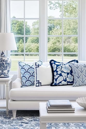 Hofdeco Premium 20x20 Throw Pillow Cover Coastal Design