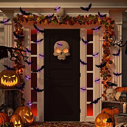 DRDUDU 36 Pack LED Bat Wall Decor