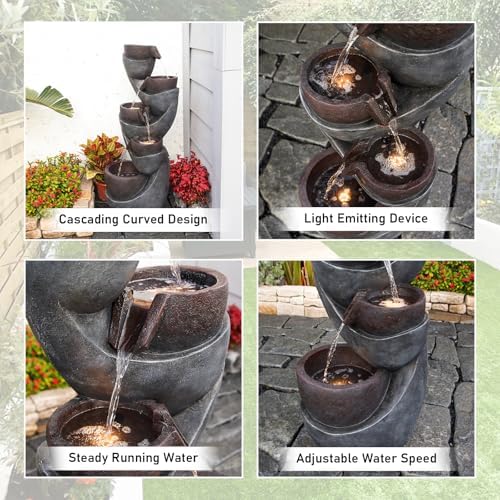 4331 H Indoor Outdoor Water Feature Fountain