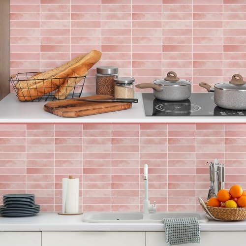 Peel and Stick 3D Wall Tiles for Kitchen and Bathroom