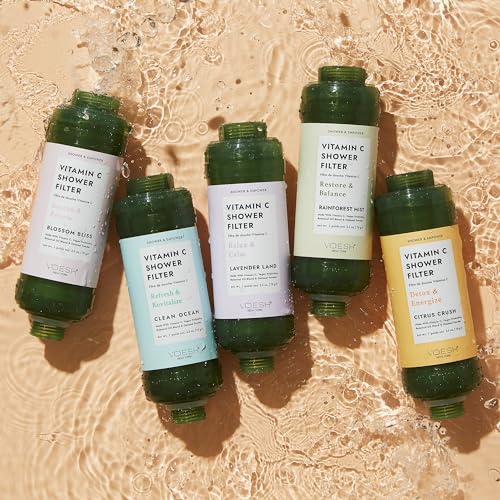 VOESH Vitamin C Shower Filter for Clean Water and Aromatherapy
