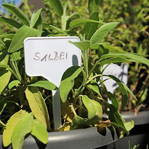 GUFJUCH Garden Markers 50pcs 11 Tall Plant Labels