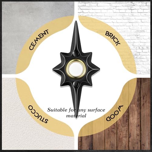 Saillong Lighted Doorbell Button with Star Design