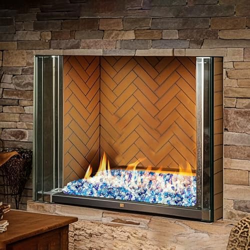 Skyflame 10-Pound Blended Fire Glass Diamonds