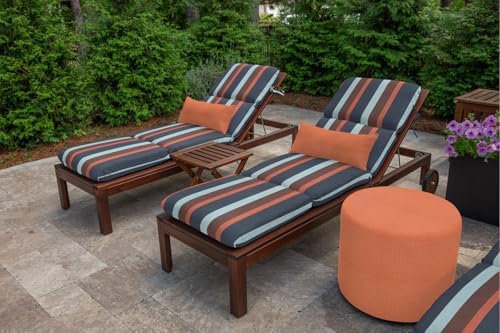TRP Indoor Outdoor Rectangle Lumbar Throw Pillow