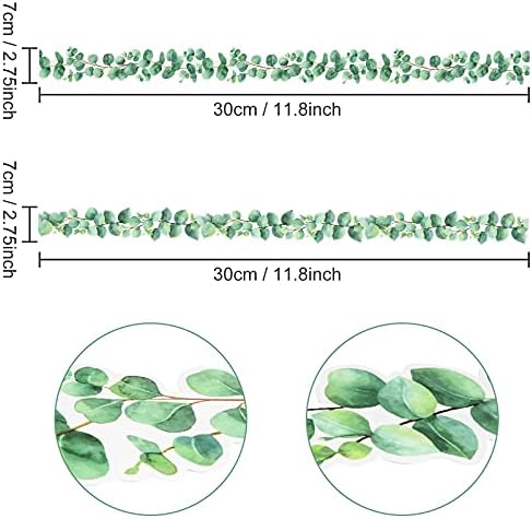 59ft Eucalyptus Leaf Bulletin Board Border Decor
