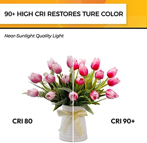 Hizashi 90 CRI LED Candelabra Bulb 40W Equivalent E12 12 Pack Dimmable Soft Warm White 2700K