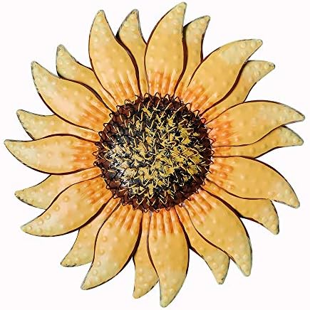 Hanizi Metal Sunflower Wall Art Decor