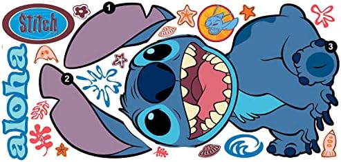Disney Stitch Giant Peel and Stick Wall Decals