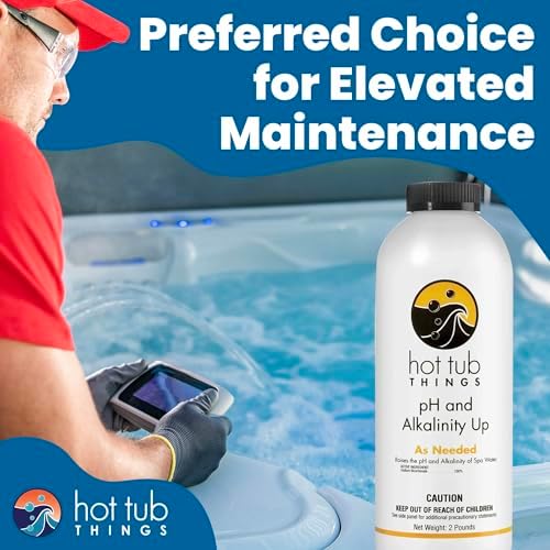 pH Up Alkalinity Increaser for Hot Tub Pool Spa 2 Pounds