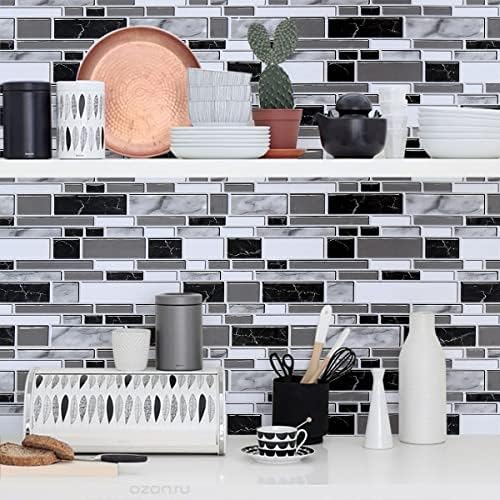 Livebor Peel and Stick Waterproof Kitchen Backsplash Wall Paper