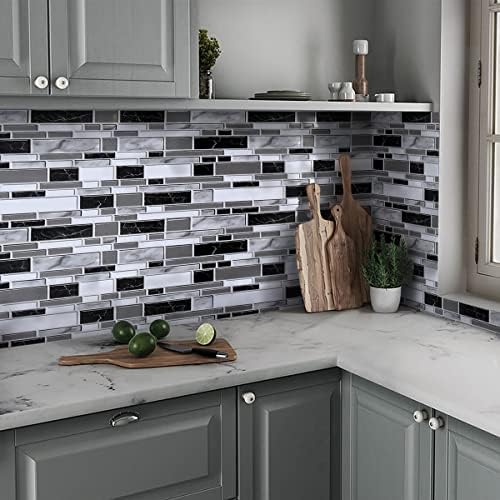 Livebor Peel and Stick Waterproof Kitchen Backsplash Wall Paper