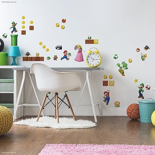 RoomMates RMK2351SCS Nintendo New Super Mario Bros Wall Decals