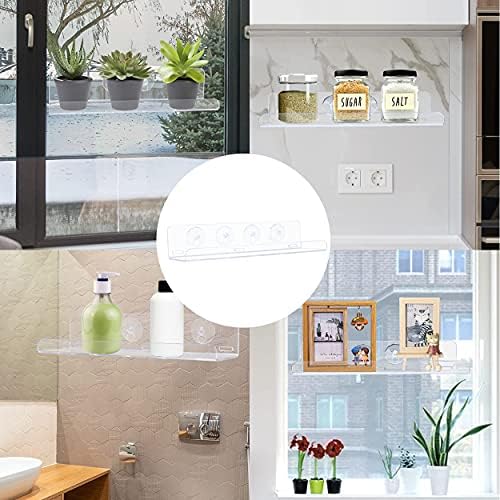 Sumerflos 2 Pack Window Shelves for Plants